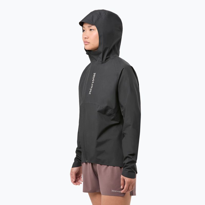 Laufjacke Damen NNormal Trail Rain black 4