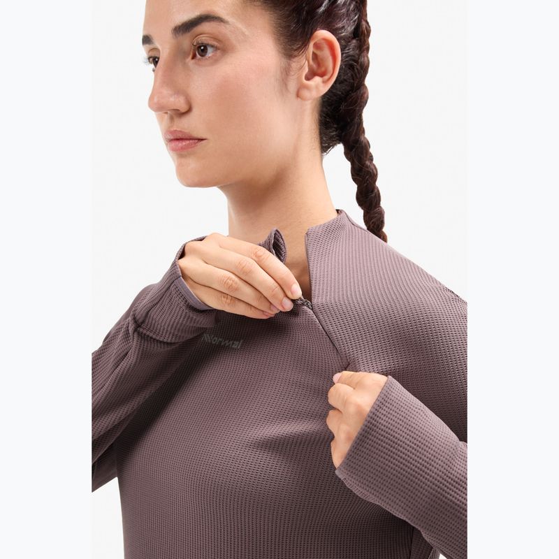 Damen-Langarmshirt NNormal Trail lila 4