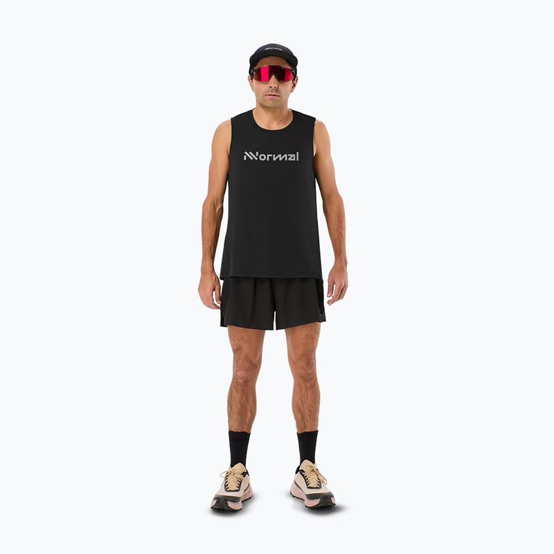 Men's NNormal Race Tank Laufshirt schwarz 2