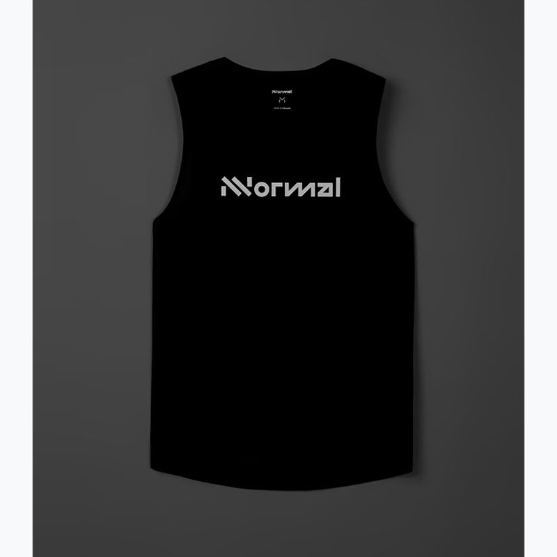 Men's NNormal Race Tank Laufshirt schwarz 6