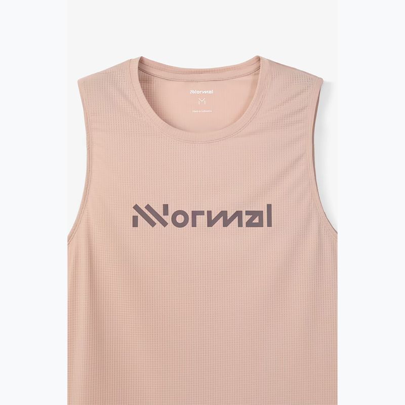 Herren NNormal Race Tank staubig rosa Laufshirt 4