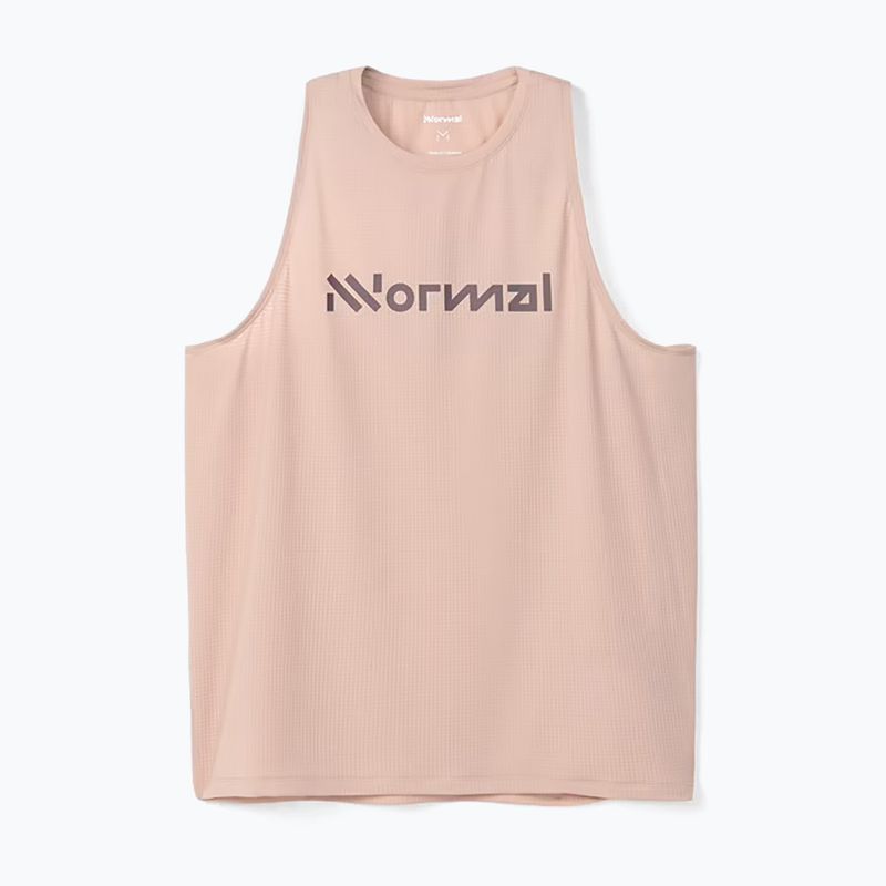 Women's NNormal Race Tank staubig rosa Laufshirt 3