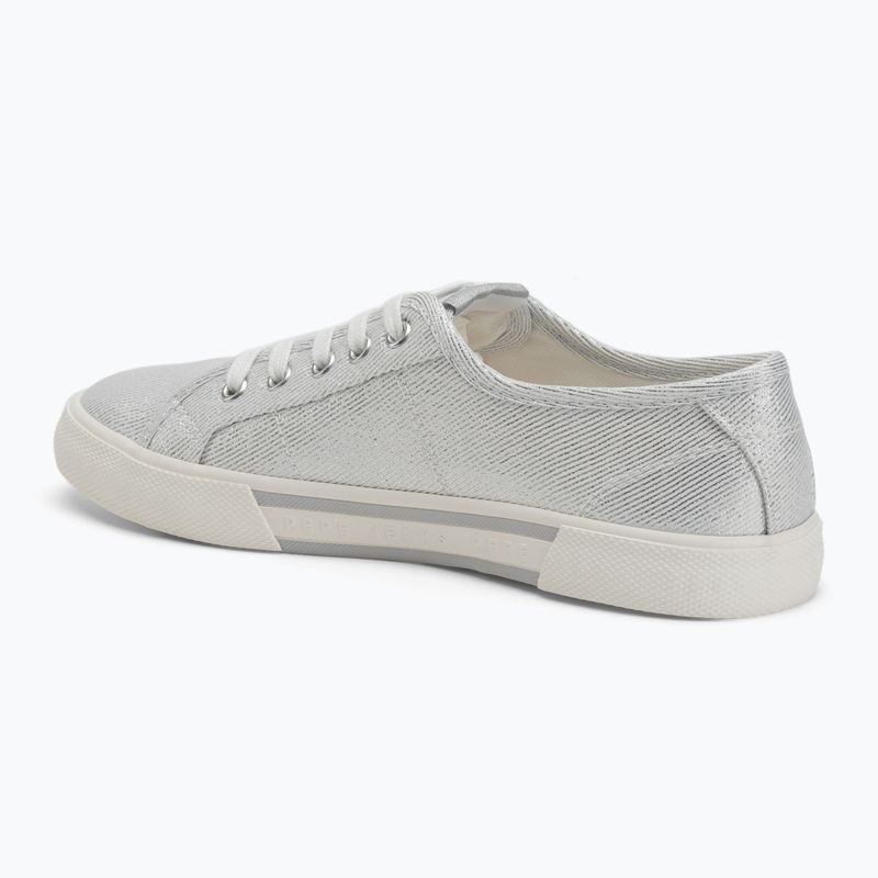 Schuhe Damen Pepe Jeans Brady Paarty silver 3