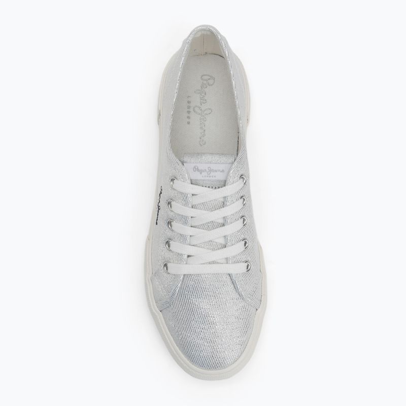 Schuhe Damen Pepe Jeans Brady Paarty silver 6