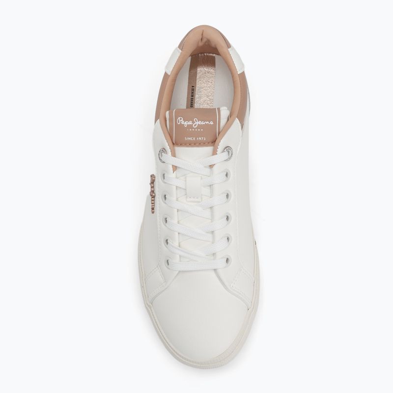 Schuhe Damen Pepe Jeans Kenton Court golden ochre brown 5