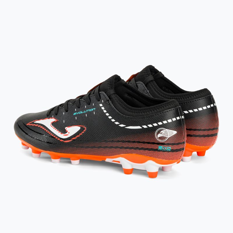 Herren Joma Evolution FG Fußballschuhe schwarz/orange 3