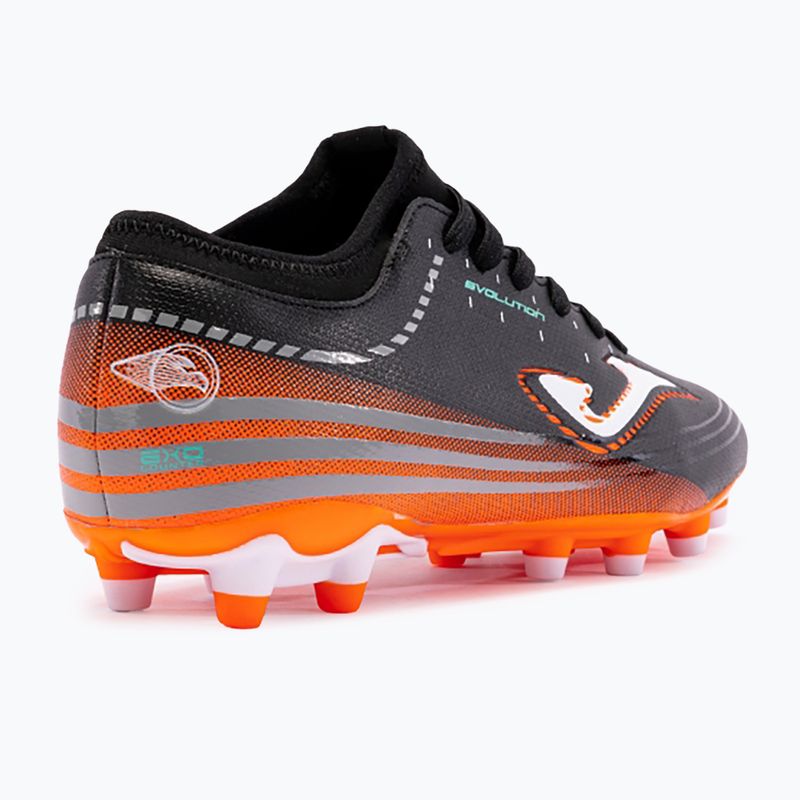 Herren Joma Evolution FG Fußballschuhe schwarz/orange 8