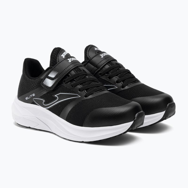 Joma Elite schwarz/weiss Kinder Laufschuhe 4