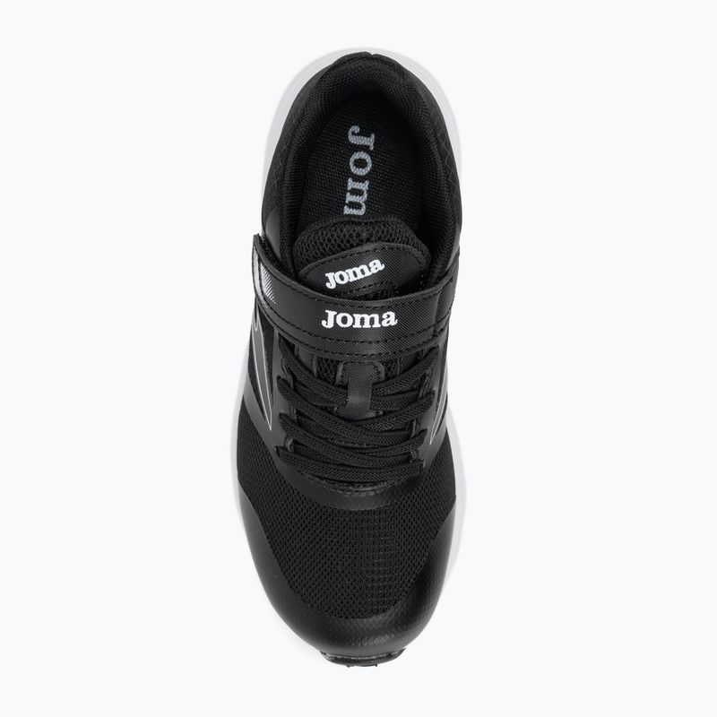 Joma Elite schwarz/weiss Kinder Laufschuhe 6