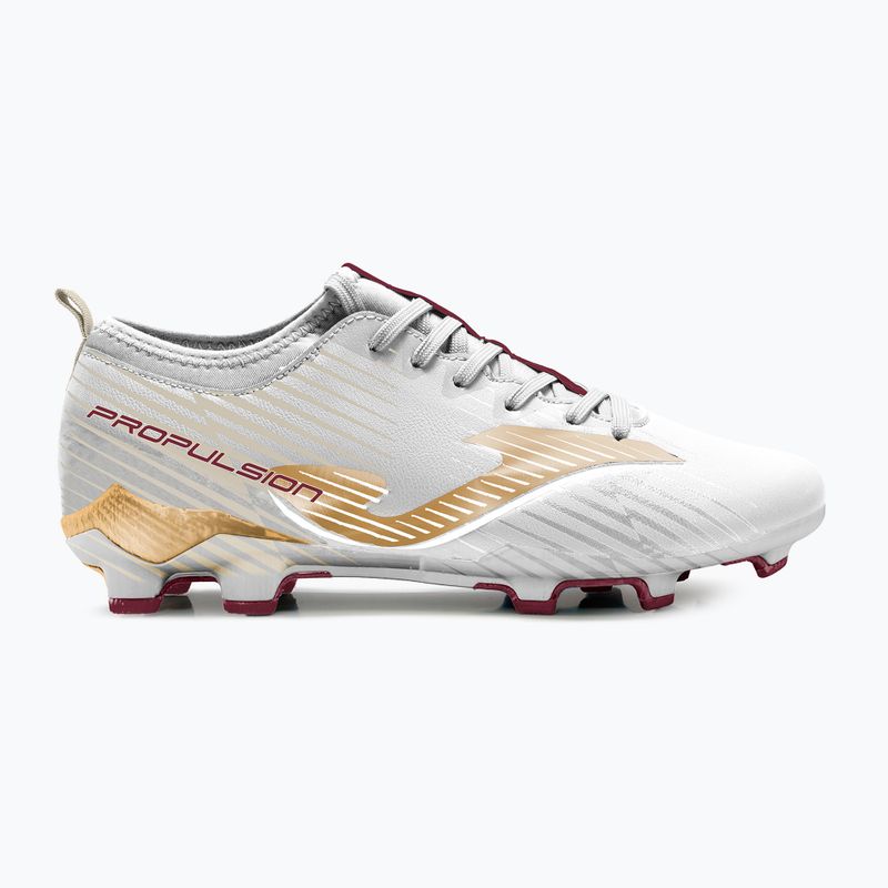 Joma Propulsion Cup FG Herren Fußballschuhe weiß/gold 8