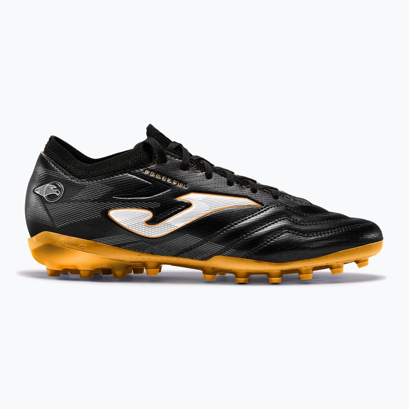 Joma Herren Fußballschuhe Powerful Cup AG schwarz/gold 8