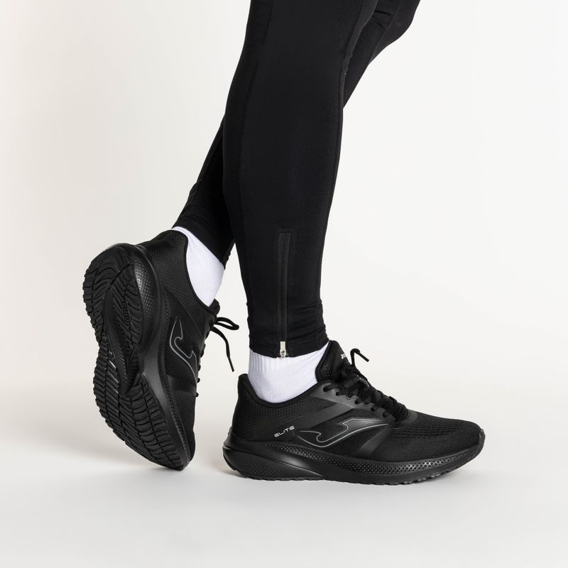 Herren Joma Elite Laufschuhe schwarz 2