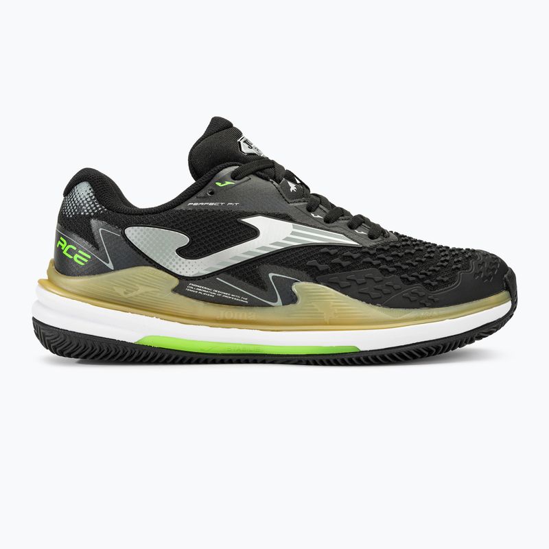 Herren Joma Ace Padel Padelschuhe schwarz/gold 2