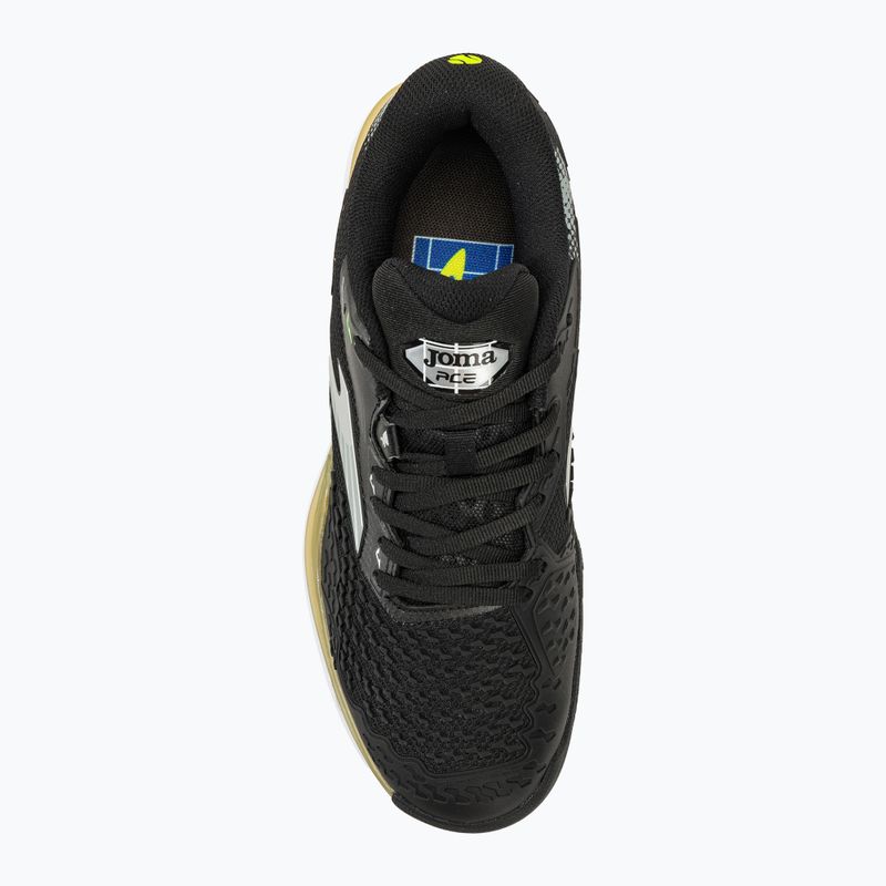 Herren Joma Ace Padel Padelschuhe schwarz/gold 5