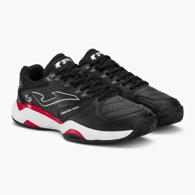 Herren Joma Master 1000 Padel Schuhe schwarz/rot