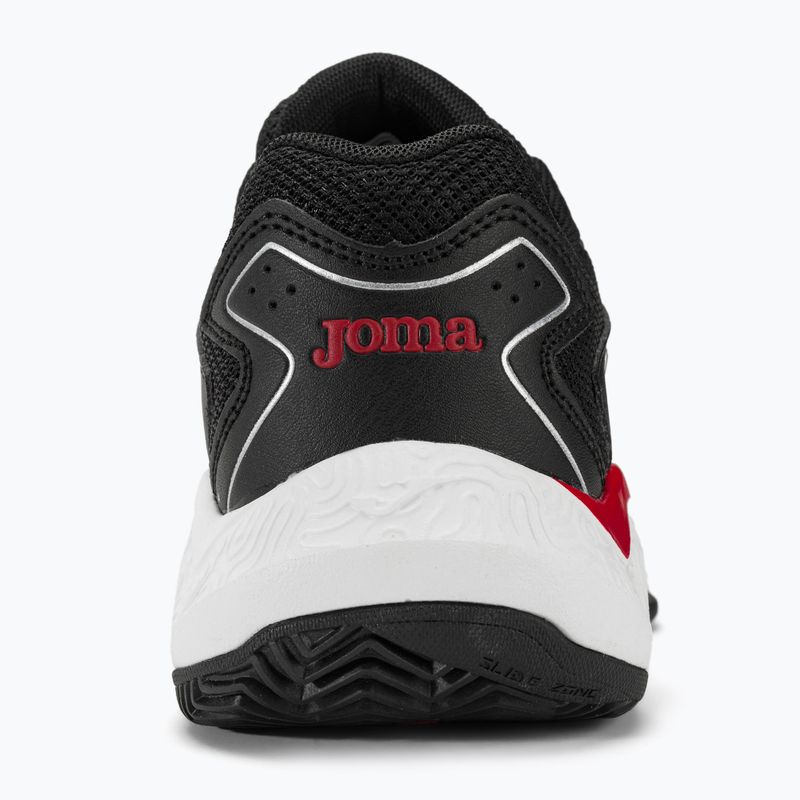 Herren Joma Master 1000 Padel Schuhe schwarz/rot