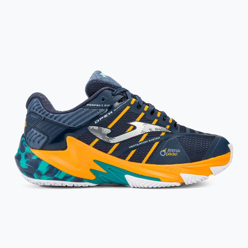 Herren Joma Open OM navy/orange Paddelschuhe 2