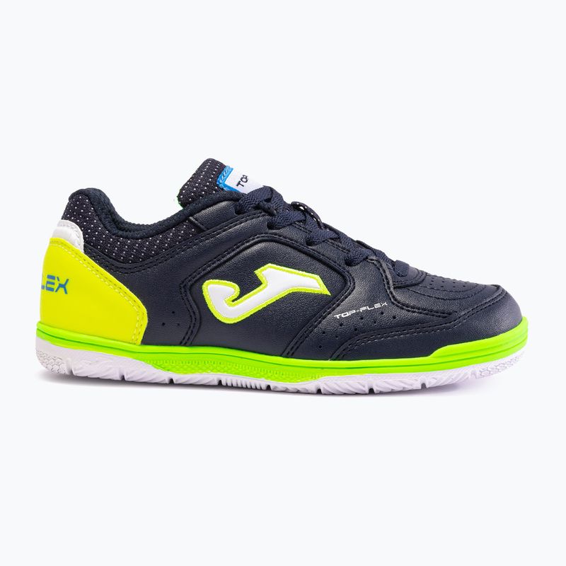 Kinder Fußballschuhe Joma Top Flex Jr IN marine/gelb