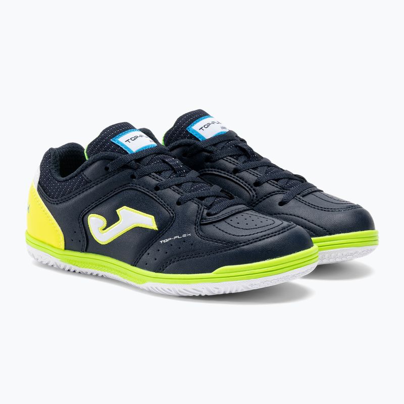 Kinder Fußballschuhe Joma Top Flex Jr IN marine/gelb