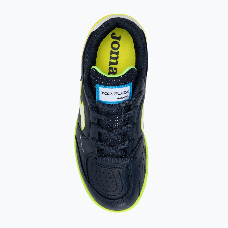 Kinder Fußballschuhe Joma Top Flex Jr IN marine/gelb
