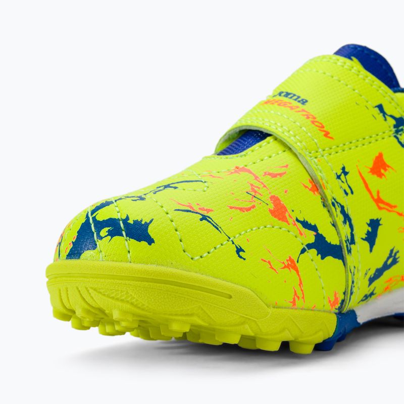 Joma Megatron Jr TF Kinder Fußballschuhe Zitrone Fluor 8