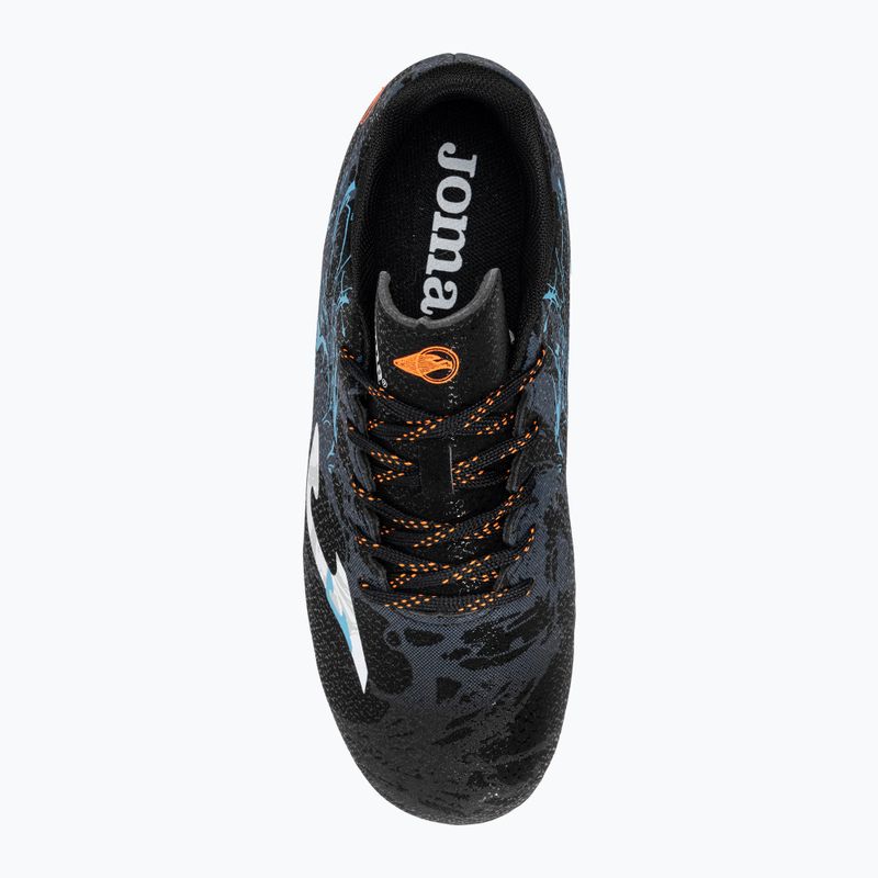 Kinder Fußballschuhe Joma Super Copa Jr AG schwarz/türkis 6