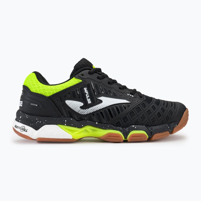 Herren Volleyball Schuhe Joma V.Impulse schwarz/zitrone fluor 2
