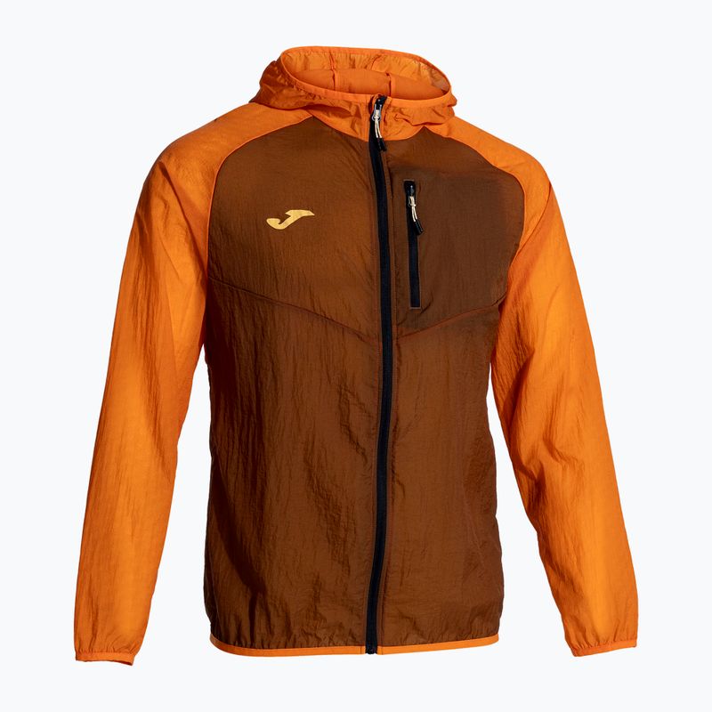 Herren Joma R-Trail Nature Regenmantel braun Laufjacke