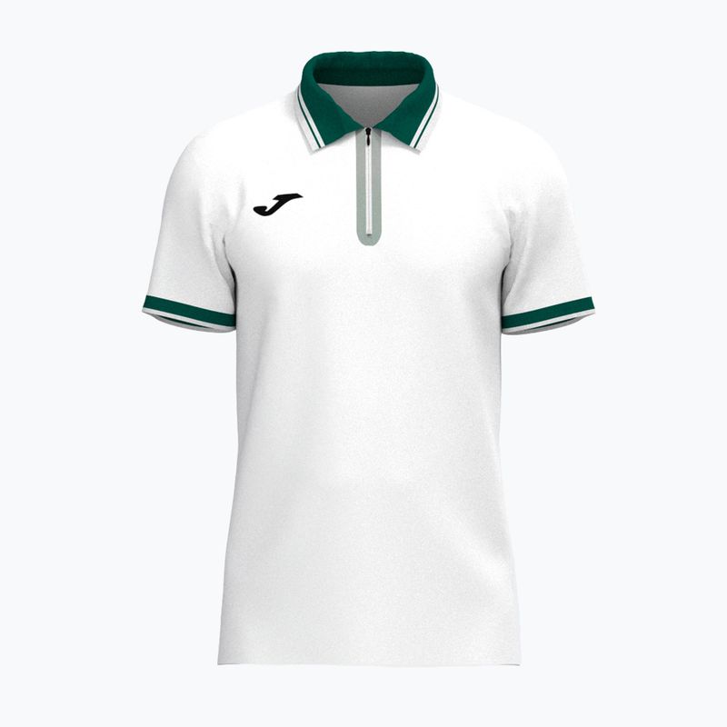 Herren Tennis-Poloshirt Joma Torneo Polo weiß