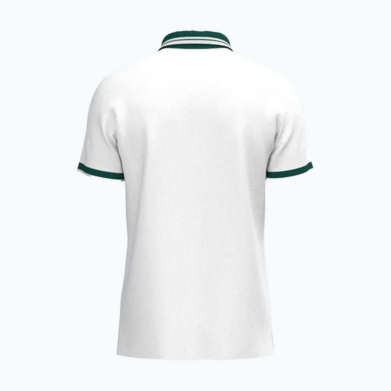 Herren Tennis-Poloshirt Joma Torneo Polo weiß 2