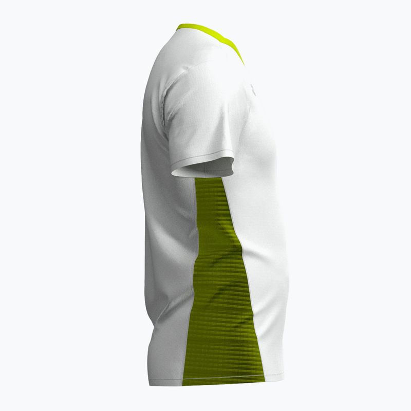 Herren-Tennisshirt Joma Court weiß/grün