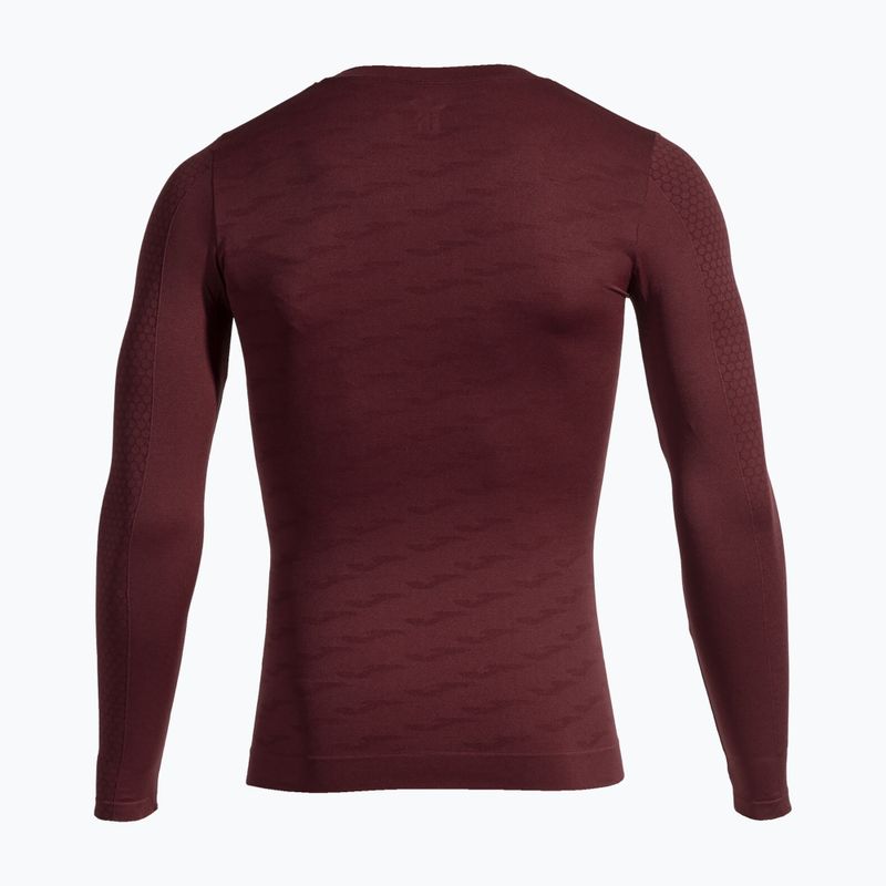 Herren Thermoaktiv-Sweatshirt Joma Classic burgundy 3