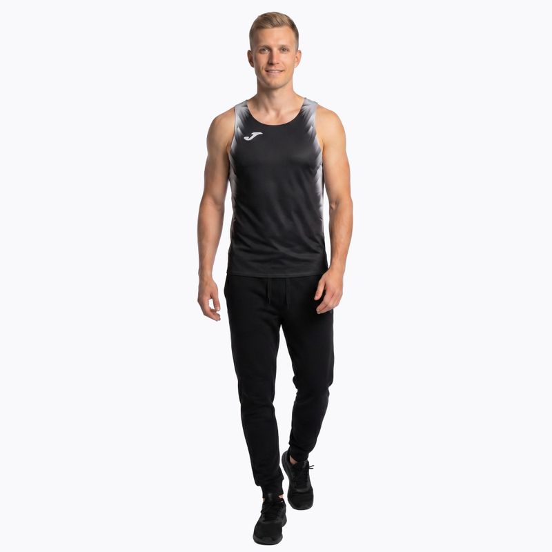 Herren Joma Elite XI schwarz/weiss Laufshirt 2