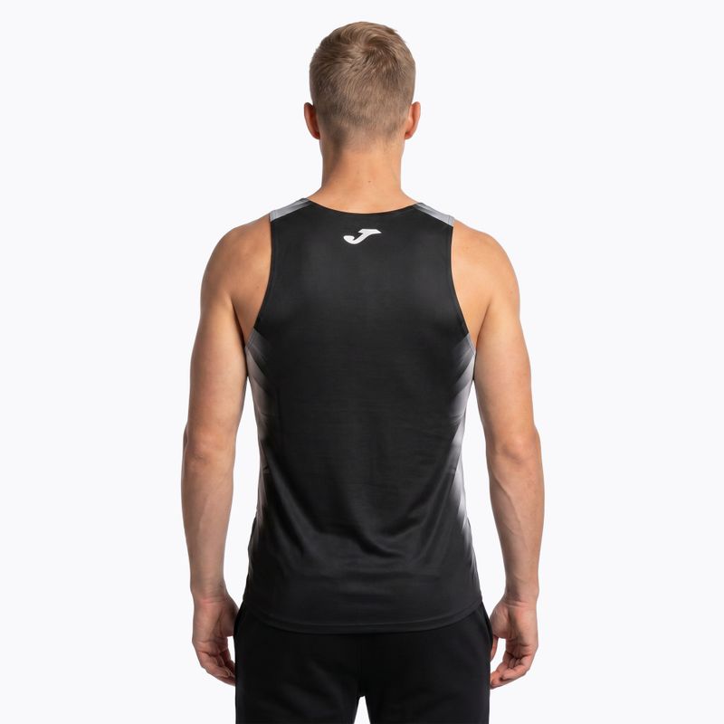 Herren Joma Elite XI schwarz/weiss Laufshirt 3