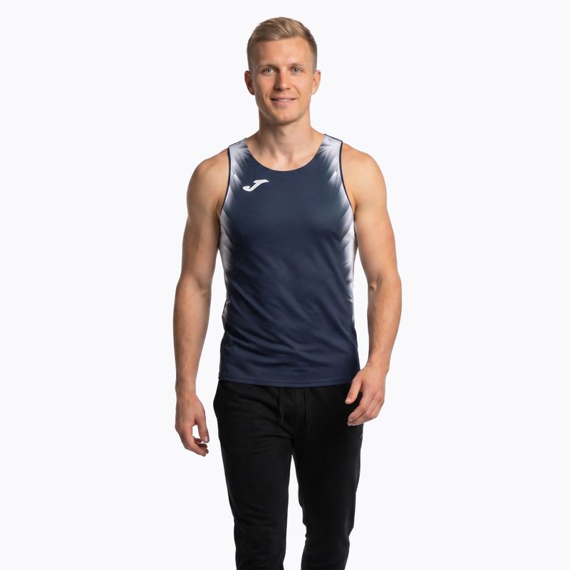 Joma Elite XI Herren Laufshirt navy/weiß 3