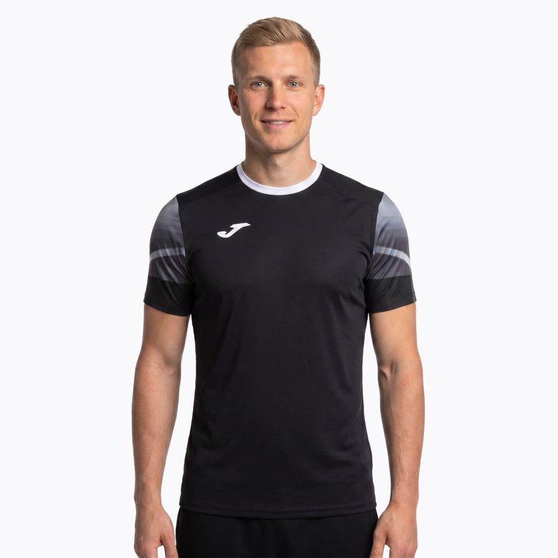 Herren Joma Elite XI Laufshirt schwarz/anthrazit