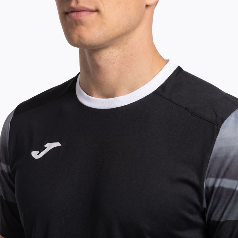 Herren Joma Elite XI Laufshirt schwarz/anthrazit 3
