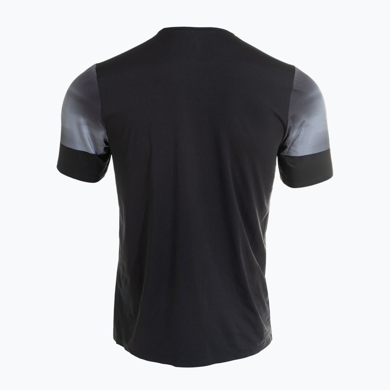 Herren Joma Elite XI Laufshirt schwarz/anthrazit 2