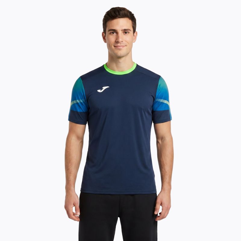 Joma Elite XI Herren Laufshirt navy/fluorgrün
