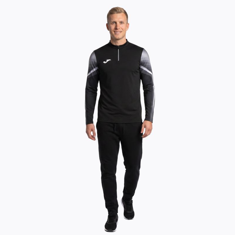 Herren-Laufpullover Joma Elite XI schwarz/anthrazit 2
