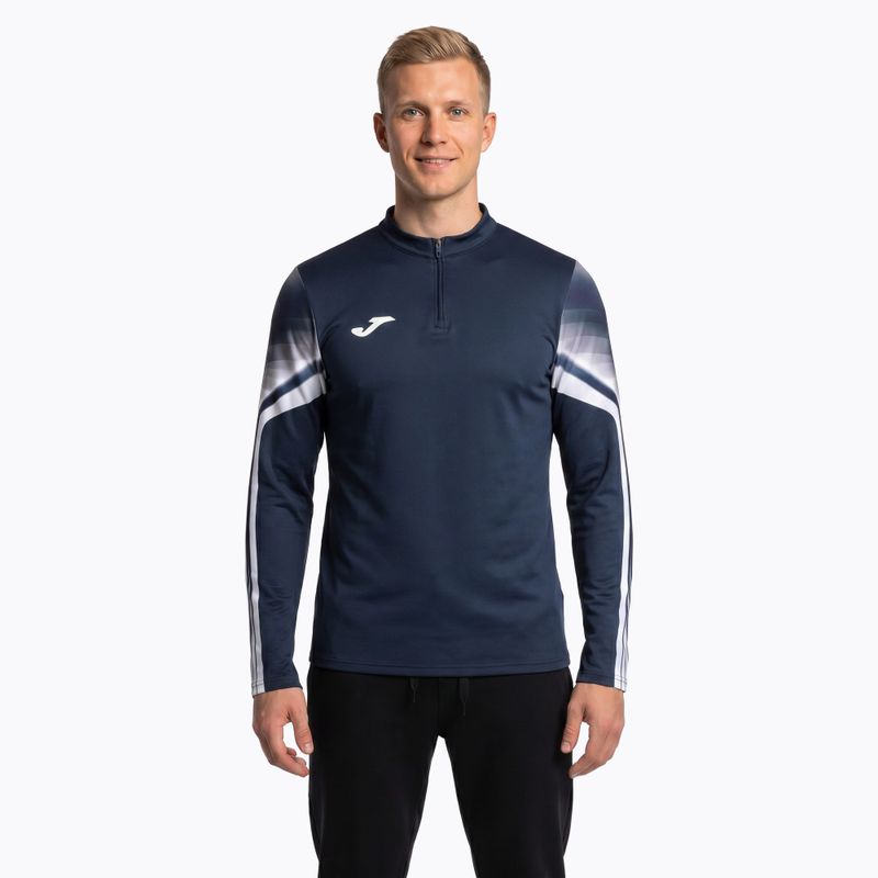 Herren-Laufpullover Joma Elite XI navy/weiß