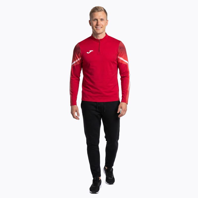 Herren-Laufpullover Joma Elite XI rot/weiß 2
