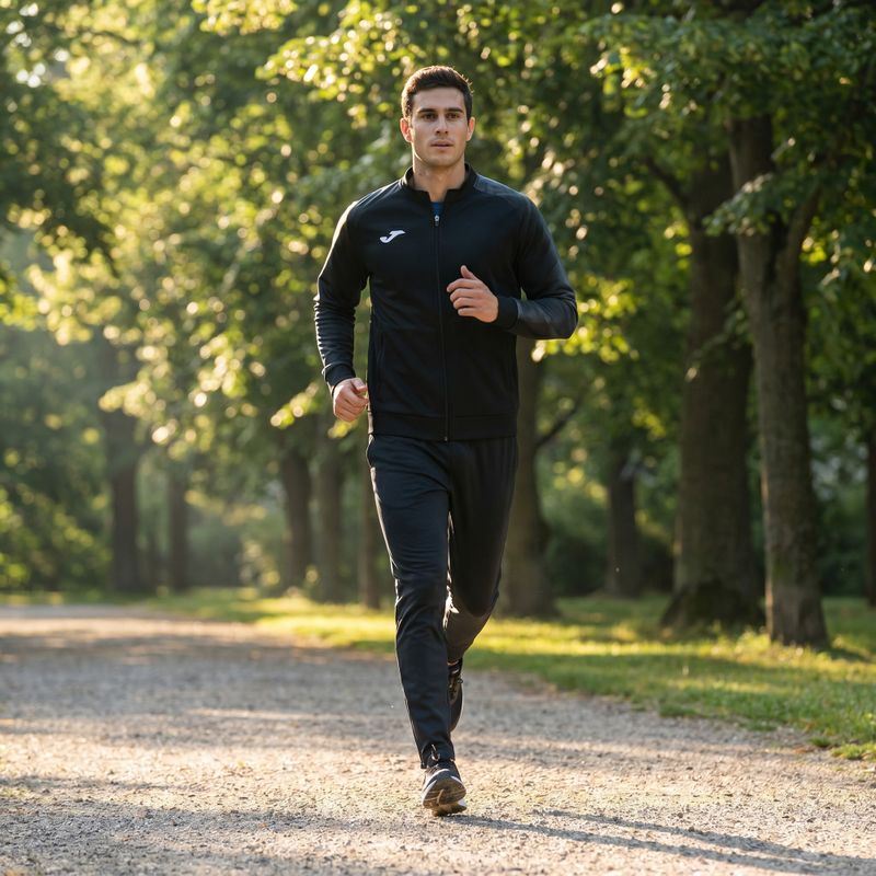 Herren-Laufjacke Joma Elite XI Full Zip schwarz/anthrazit 9