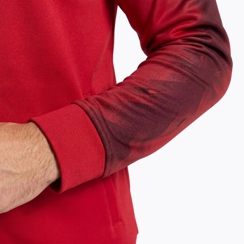 Herren Joma Elite XI Full Zip Laufsweatshirt rot 3