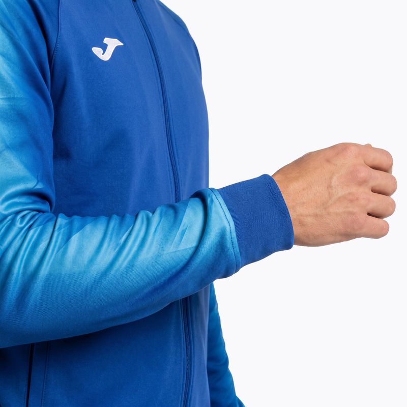 Herren Joma Elite XI Hoodie Laufsweatshirt royal 4