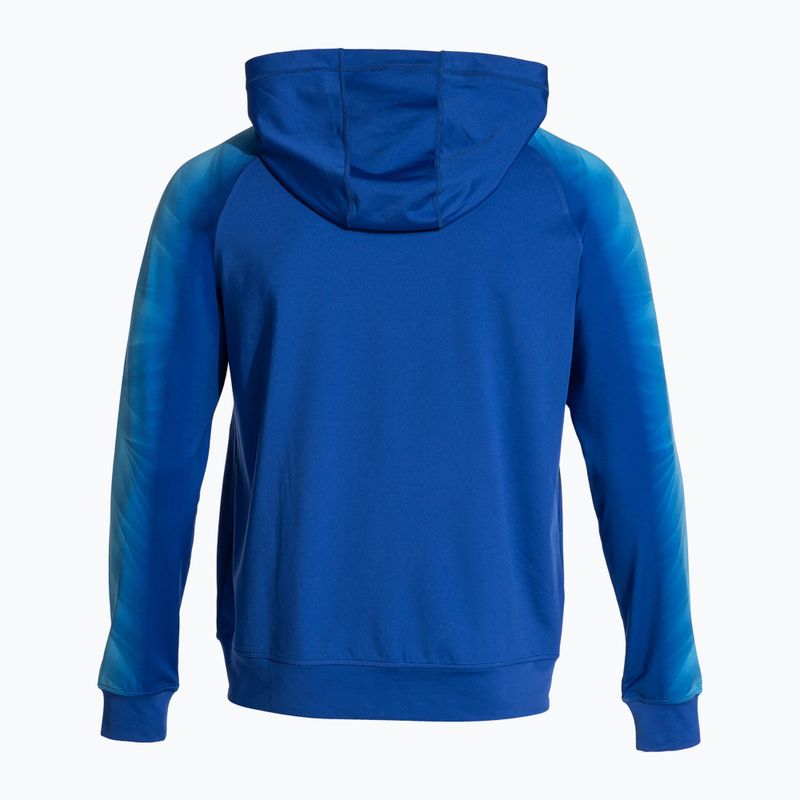 Herren Joma Elite XI Hoodie Laufsweatshirt royal 3
