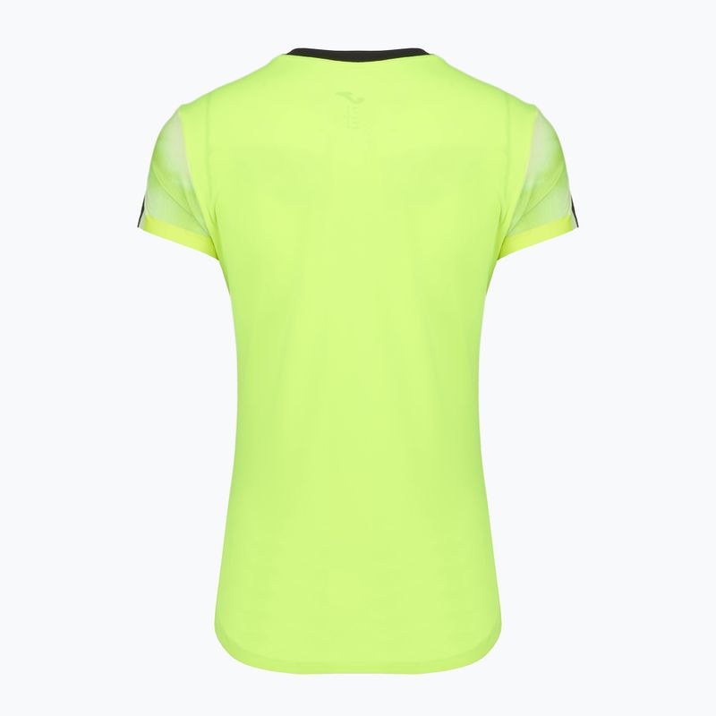 Damen-Laufshirt Joma Elite XI Fluorgelb/Schwarz 2