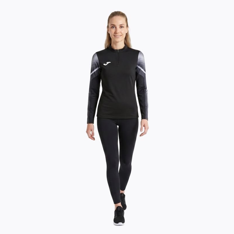 Joma Elite XI Damen Laufshirt schwarz/anthrazit 2