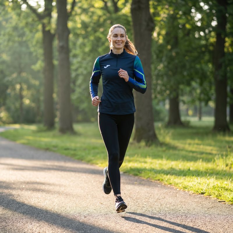 Joma Elite XI Damen Laufshirt navy/fluorgrün 10