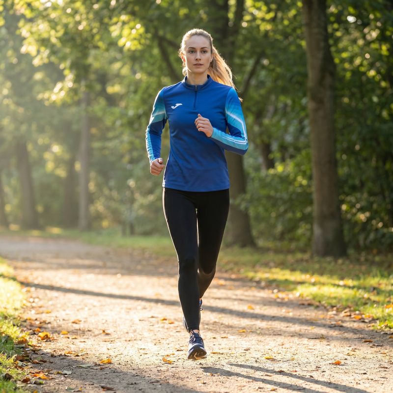 Joma Elite XI Damen Laufsweatshirt royal/weiß 10